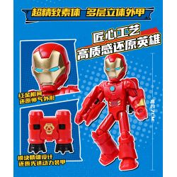 KEEPPLEY 73002 MARVEL SUPER ARMOR STAR ELITE TẬP 1 CUỘC CHIẾN NGOÀI KHÔNG GIAN bộ đồ chơi xếp lắp ráp ghép mô hình Super Heroes Siêu Nhân Anh Hùng