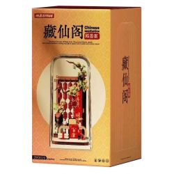 EMUE EM0020 0020 GIAN HÀNG TÂY TẠNG TRƯỜNG HỢP FU MO bộ đồ chơi xếp lắp ráp ghép mô hình Creator Sáng Tạo 816 khối