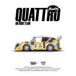 PINBO PB8812 8812 ĐỘI ĐUA AUDI tỷ lệ 1:32 bộ đồ chơi xếp lắp ráp ghép mô hình Speed Champions Racing Cars Đua Xe Công Thức