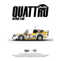 PINBO PB8812 8812 ĐỘI ĐUA AUDI tỷ lệ 1:32 bộ đồ chơi xếp lắp ráp ghép mô hình Speed Champions Racing Cars Đua Xe Công Thức