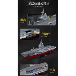 KEEPPLEY 23028 VŨ KHÍ QUAN TRỌNG NHẤT CỦA MỘT CƯỜNG QUỐC TÀU PHÚC KIẾN 1:669 tỷ lệ 1:669 bộ đồ chơi xếp lắp ráp ghép mô hình Military Army Quân Sự Bộ Đội 1621 khối