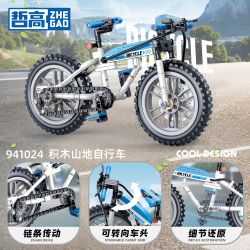 ZHEGAO 941024 4 CHIẾC XE ĐẠP LEO NÚI bộ đồ chơi xếp lắp ráp ghép mô hình Technic Kỹ Thuật Công Nghệ Cao Mô Hình Phương Tiện