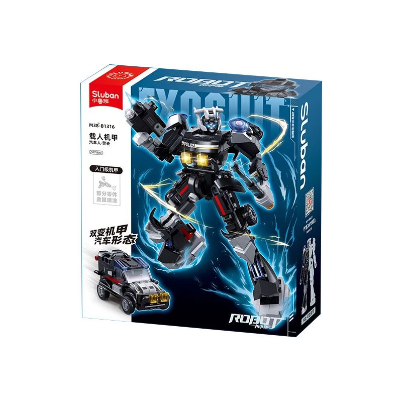 SLUBAN M38-B1316 B1316 1316 M38B1316 38-B1316 PHIÊN BẢN THỨ NĂM CỦA MECHA CÓ NGƯỜI LÁI DIVISION AUTOBOT SHERIFF bộ đồ chơi xếp lắp ráp ghép mô hình 247 khối
