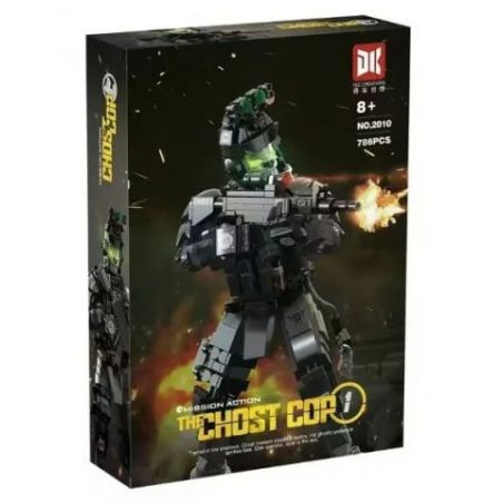 DK 2010 NHIỆM VỤ CẢNH SÁT MA 1 bộ đồ chơi xếp lắp ráp ghép mô hình Movie & Game THE GHOST COP Phim Và Trò Chơi 786 khối