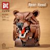 DK 5031 ĐẦU GẤU bộ đồ chơi xếp lắp ráp ghép mô hình Technic BEAR HEAD Kỹ Thuật Công Nghệ Cao Mô Hình Phương Tiện 1006 khối