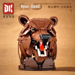 DK 5031 ĐẦU GẤU bộ đồ chơi xếp lắp ráp ghép mô hình Technic BEAR HEAD Kỹ Thuật Công Nghệ Cao Mô Hình Phương Tiện 1006 khối