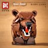 DK 5031 ĐẦU GẤU bộ đồ chơi xếp lắp ráp ghép mô hình Technic BEAR HEAD Kỹ Thuật Công Nghệ Cao Mô Hình Phương Tiện 1006 khối