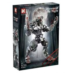 DK 7051 ĐEN TỐI NHẤT bộ đồ chơi xếp lắp ráp ghép mô hình WEREWOLF BY NIGHT 813 khối