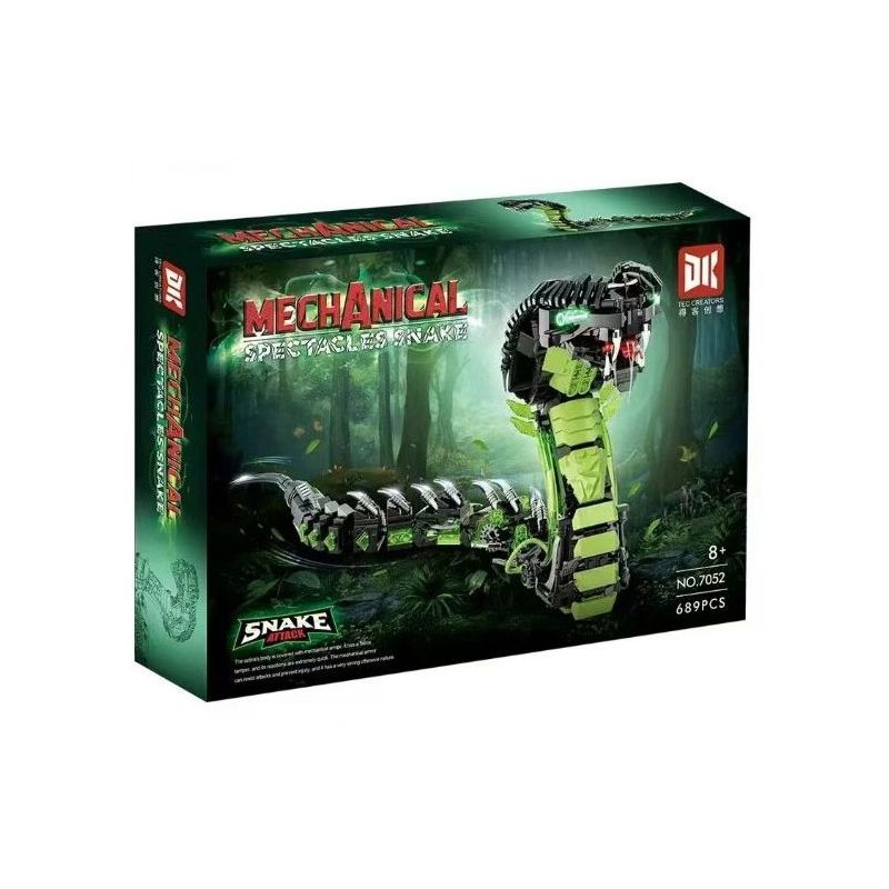 DK 7052 COBRA CƠ HỌC bộ đồ chơi xếp lắp ráp ghép mô hình 689 khối