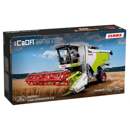 CADA DOUBLEE C61508 61508 CLAAS D370 MÁY THU HOẠCH CHUNG 1:17 tỷ lệ 1:17 bộ đồ chơi xếp lắp ráp ghép mô hình Technic CLAAS DOMINATOR 370 Kỹ Thuật Công Nghệ Cao Mô Hình Phương Tiện 4567 khối