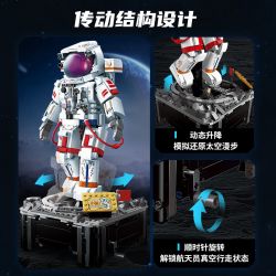 KEEPPLEY K10234 10234 PHI HÀNH GIA TRÊN MẶT TRĂNG bộ đồ chơi xếp lắp ráp ghép mô hình 1194 khối