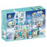LUCKY STAR 30008 LÂU ĐÀI YCE VÀ SNOW PALACE DREAM GAOTA bộ đồ chơi xếp lắp ráp ghép mô hình Girl Con Gái