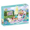 LUCKY STAR 30001 CUNG ĐIỆN BĂNG VÀ SNOW PALACE DREAM LÂU ĐÀI THUYỀN bộ đồ chơi xếp lắp ráp ghép mô hình Girl Con Gái