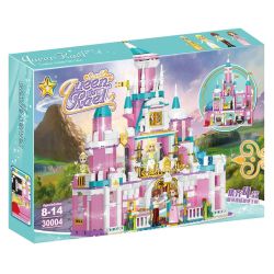 LUCKY STAR 30004 LÂU ĐÀI YCE AND SNOW PALACE DREAM bộ đồ chơi xếp lắp ráp ghép mô hình Girl Con Gái