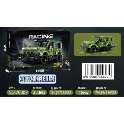 70007 ĐIỀU KHIỂN TỪ XA XE ĐỊA HÌNH LAND ROVER bộ đồ chơi xếp lắp ráp ghép mô hình Technic Kỹ Thuật Công Nghệ Cao Mô Hình Phương Tiện 353 khối