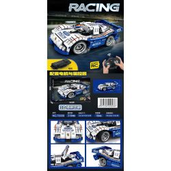 70008 ĐIỀU KHIỂN TỪ XA PORSCHE bộ đồ chơi xếp lắp ráp ghép mô hình Technic Kỹ Thuật Công Nghệ Cao Mô Hình Phương Tiện 310 khối