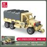 JIESTAR 59059 XE CHỞ QUÂN NHẸ bộ đồ chơi xếp lắp ráp ghép mô hình Military Army LIGHT TROOP CARRIERS Quân Sự Bộ Đội 295 khối