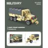 JIESTAR 59059 XE CHỞ QUÂN NHẸ bộ đồ chơi xếp lắp ráp ghép mô hình Military Army LIGHT TROOP CARRIERS Quân Sự Bộ Đội 295 khối