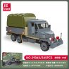JIESTAR 59060 XE TẢI QUÂN SỰ bộ đồ chơi xếp lắp ráp ghép mô hình Military Army MILITARY TRUCKS Quân Sự Bộ Đội 345 khối