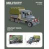 JIESTAR 59060 XE TẢI QUÂN SỰ bộ đồ chơi xếp lắp ráp ghép mô hình Military Army MILITARY TRUCKS Quân Sự Bộ Đội 345 khối