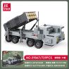 JIESTAR 59067 SÚNG PHÓNG PHÁO TẦM XA bộ đồ chơi xếp lắp ráp ghép mô hình Military Army LONG RANGE GUN LAUNCHER Quân Sự Bộ Đội 739 khối