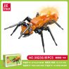 JIESTAR 58230 VƯƠNG QUỐC CÔN TRÙNG KIẾN bộ đồ chơi xếp lắp ráp ghép mô hình 81 khối