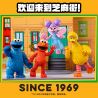 BLOKEES 74811 PHỐ SESAME PHIÊN BẢN MA THUẬT CỦA AIMO QUÁI VẬT NGỌT NGÀO BIG BIRDS ABYS bộ đồ chơi xếp lắp ráp ghép mô hình Movie & Game SESAME STREET Phim Và Trò Chơi 30 khối