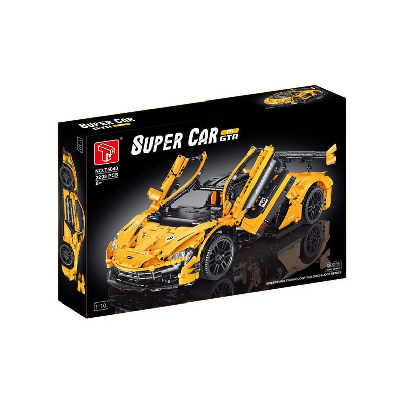 TYGOLL T5040A 5040A T5040C 5040C MCLAREN P1 1:10 tỷ lệ 1:10 bộ đồ chơi xếp lắp ráp ghép mô hình Technic Kỹ Thuật Công Nghệ Cao Mô Hình Phương Tiện 2298 khối