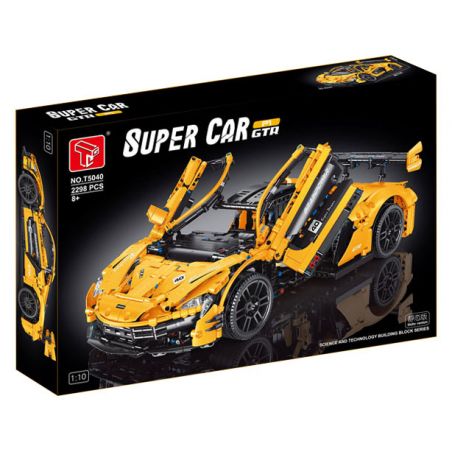TYGOLL T5040A 5040A T5040C 5040C MCLAREN P1 1:10 tỷ lệ 1:10 bộ đồ chơi xếp lắp ráp ghép mô hình Technic Kỹ Thuật Công Nghệ Cao Mô Hình Phương Tiện 2298 khối