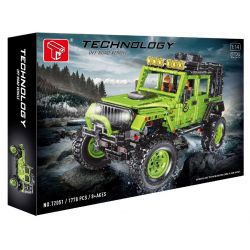 TYGOLL T2051 2051 XE NGOÀI ĐƯỜNG P1 14 tỷ lệ 1:14 bộ đồ chơi xếp lắp ráp ghép mô hình Technic OFFROAD VEHICLE Kỹ Thuật Công Nghệ Cao Mô Hình Phương Tiện 1778 khối