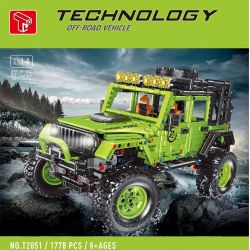 TYGOLL T2051 2051 XE NGOÀI ĐƯỜNG P1 14 tỷ lệ 1:14 bộ đồ chơi xếp lắp ráp ghép mô hình Technic OFFROAD VEHICLE Kỹ Thuật Công Nghệ Cao Mô Hình Phương Tiện 1778 khối