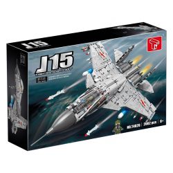 TYGOLL T4026 4026 MÁY BAY CHIẾN ĐẤU J-15 bộ đồ chơi xếp lắp ráp ghép mô hình Technic J15 FIGHTER AIRCRAFT Kỹ Thuật Công Nghệ Cao Mô Hình Phương Tiện 2062 khối