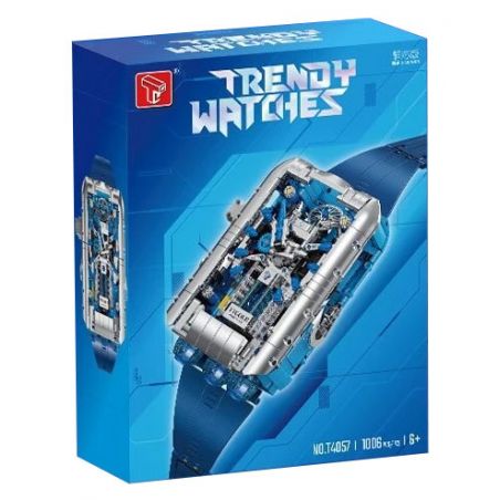 TYGOLL T4057 4057 ĐỒNG HỒ bộ đồ chơi xếp lắp ráp ghép mô hình Technic TRENDY WATCHES Kỹ Thuật Công Nghệ Cao Mô Hình Phương Tiện 1006 khối
