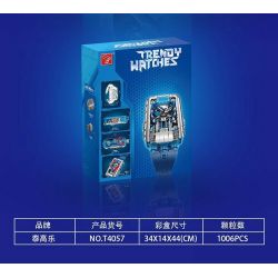 TYGOLL T4057 4057 ĐỒNG HỒ bộ đồ chơi xếp lắp ráp ghép mô hình Technic TRENDY WATCHES Kỹ Thuật Công Nghệ Cao Mô Hình Phương Tiện 1006 khối