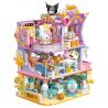 TOP TOY TC2067 2067 ĐẠI HỌC GIA ĐÌNH SANRIO PAUGANG DOG VÀ BALM MERIST VÀO BUỔI CHIỀU bộ đồ chơi xếp lắp ráp ghép mô hình 500 khối