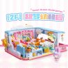 TOP TOY TC2068 2068 TRƯỜNG ĐẠI HỌC GIA ĐÌNH SANRIO GIẤC MƠ NGỌT NGÀO MẪU GIÁO MELAETI VÀ CHÓ TAI LỚN bộ đồ chơi xếp lắp ráp ghép mô hình 500 khối