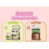 ZHEGAO 613024 PANDA HONEY SNOW CITY bộ đồ chơi xếp lắp ráp ghép mô hình 540 khối