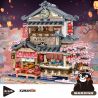 PanlosBrick 880037 Panlos Brick 880037 KUMAMOTO KUMAGENYA bộ đồ chơi xếp lắp ráp ghép mô hình 1326 khối