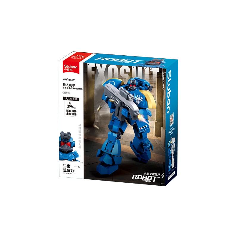 SLUBAN M38-B1323 B1323 1323 M38B1323 38-B1323 JAEGER QUỸ ĐẠO BOLTER bộ đồ chơi xếp lắp ráp ghép mô hình 260 khối