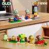 GUDI 60032 THỰC VẬT SO VỚI ZOMBIES BOMB THỨ BA CỦA NGƯỜI DÂN bộ đồ chơi xếp lắp ráp ghép mô hình Movie & Game Phim Và Trò Chơi