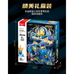 SLUBAN M38-B1371 B1371 1371 M38B1371 38-B1371 CÁC TƯỚNG ĐƯỢC PHONG THẦN TỨ CỦA TỘC QUỶ VUA DHRITA BIỂN NGHI LỄ bộ đồ chơi xếp lắp ráp ghép mô hình 269 khối