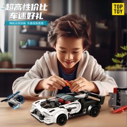 TOP TOY TC1719 1719 XE THỂ THAO TIÊN PHONG tỷ lệ 1:20 bộ đồ chơi xếp lắp ráp ghép mô hình Racers Đua Tốc Độ
