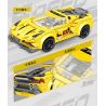 TOP TOY TC1717 1717 XE THỂ THAO EVO tỷ lệ 1:20 bộ đồ chơi xếp lắp ráp ghép mô hình Racers Đua Tốc Độ
