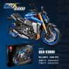 JIESTAR 58014 SUZUKI GSX-S1000 ĐẦU MÁY tỷ lệ 1:5 bộ đồ chơi xếp lắp ráp ghép mô hình Technic Kỹ Thuật Công Nghệ Cao Mô Hình Phương Tiện 2046 khối