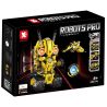 KAIYU KEEYEE WORLD K96154 96154 ROBOT ĐIỀU KHIỂN TỪ XA HORNET FIVE -TRANSFORMED bộ đồ chơi xếp lắp ráp ghép mô hình Technic Kỹ Thuật Công Nghệ Cao Mô Hình Phương Tiện 673 khối