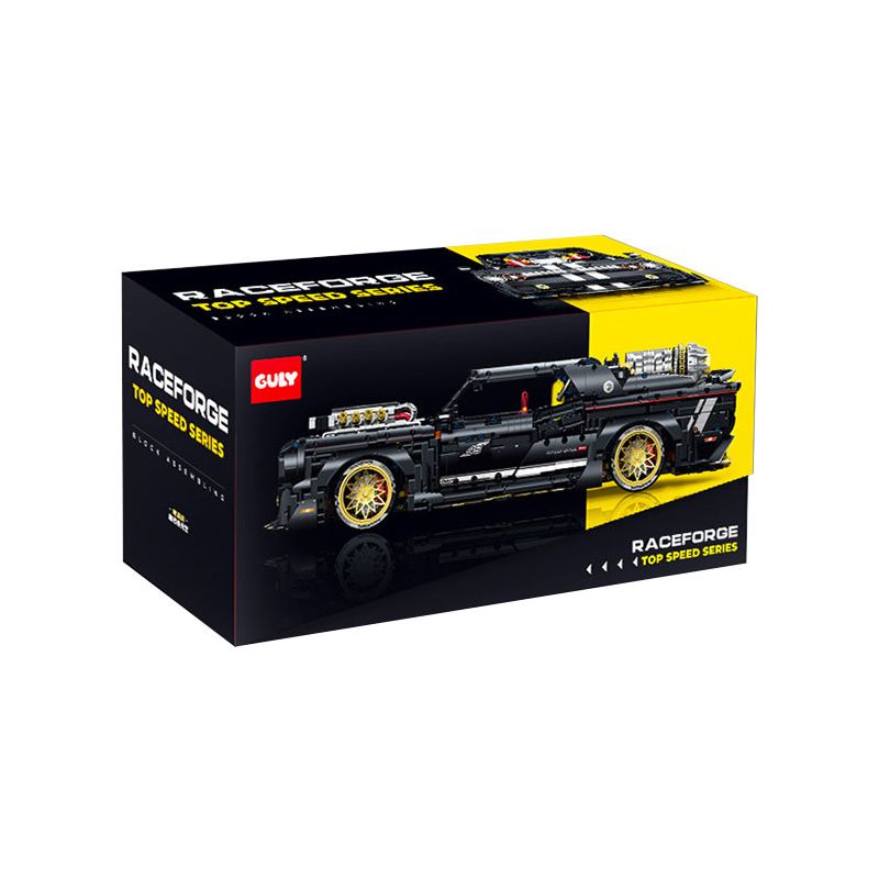 GULY 10637 DODGE CHALLENGER SUPER RUN 1 8 tỷ lệ 1:8 bộ đồ chơi xếp lắp ráp ghép mô hình Technic Kỹ Thuật Công Nghệ Cao Mô Hình Phương Tiện 3751 khối