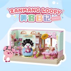 TOP TOY TC3108 3108 ZANMANG YÊU CUỘC SỐNG DỄ THƯƠNG NHẬT KÝ LÀM ĐẸP bộ đồ chơi xếp lắp ráp ghép mô hình 380 khối