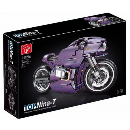 TYGOLL T4056 4056 XE MÁY CHÍN-T tỷ lệ 1:5 bộ đồ chơi xếp lắp ráp ghép mô hình Technic Kỹ Thuật Công Nghệ Cao Mô Hình Phương Tiện 1446 khối