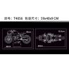 TYGOLL T4056 4056 XE MÁY CHÍN-T tỷ lệ 1:5 bộ đồ chơi xếp lắp ráp ghép mô hình Technic Kỹ Thuật Công Nghệ Cao Mô Hình Phương Tiện 1446 khối