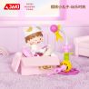 JAKI HK901 BÓNG ANH ĐÀO HỘP MÙ MEOW bộ đồ chơi xếp lắp ráp ghép mô hình Movie & Game Phim Và Trò Chơi